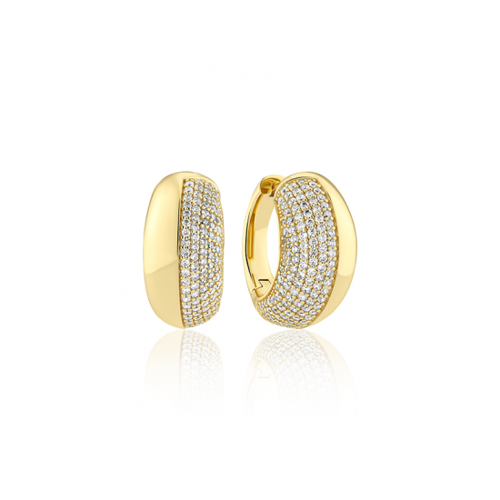 SIF JAKOBS FASANO PICCOLO EARRINGS SJ-E2487-CZ-YG - 20006570