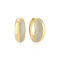 SIF JAKOBS JEWELLERY FASANO GRANDE EARRINGS SJ-E2488-CZ-YG - 20008137
