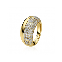 SIF JAKOBS JEWELLERY FASANO RING SJ-R2487-CZ-YG-58 - 20008118