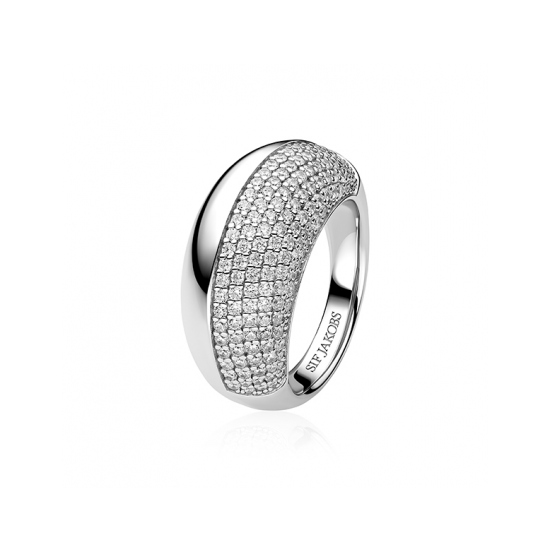 SIF JAKOBS JEWELLERY FASANO RING SJ-R2487-CZ-54 - 20008124 SIF JAKOBS JEWELLERY FASANO RING SJ-R2487-CZ-54 - 20008124