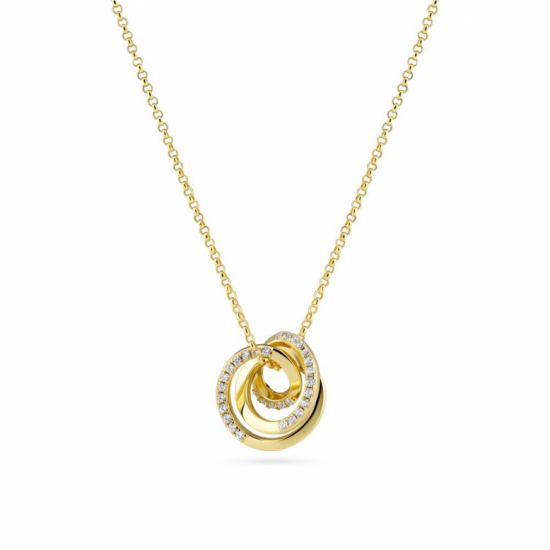 SIF JAKOBS JEWELLERY SPIRALE PICCOLO NECKLACE SJ-N2588-CZ-YG - 20008107 SIF JAKOBS JEWELLERY SPIRALE PICCOLO NECKLACE SJ-N2588-CZ-YG - 20008107