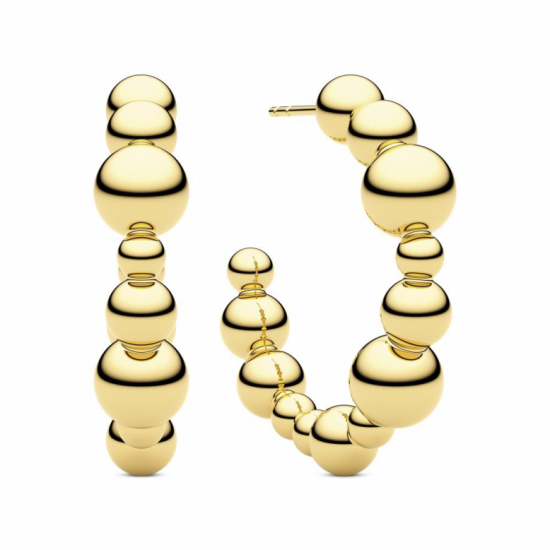 SIF JAKOBS JEWELLERY BORMIO CIRCOLO EARRINGS SJ-E2598-YG - 20008125 SIF JAKOBS JEWELLERY BORMIO CIRCOLO EARRINGS SJ-E2598-YG - 20008125