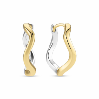 SIF JAKOBS JEWELLERY ELLERA WAVES PIANURA GRANDE EARRINGS SJ-E3869-2YG - 20008143