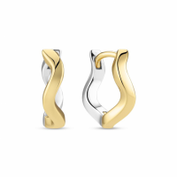 SIF JAKOBS JEWELLERY ELLERA WAVES PIANURA MEDIO EARRINGS SJ-E3859-2YG - 20008147