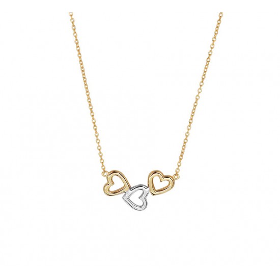 Collier hartjes 1,0 mm 40 - 42 - 44 cm Collier hartjes 1,0 mm 40 - 42 - 44 cm